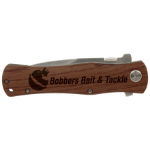 Load image into Gallery viewer, Pocket Knife w/Wooden Handle