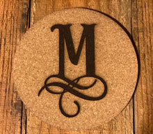 Load image into Gallery viewer, 6pc - Round Cork Coaster Set