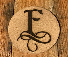 Load image into Gallery viewer, 6pc - Round Cork Coaster Set