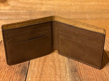 Load image into Gallery viewer, Leather Bi-fold Wallet