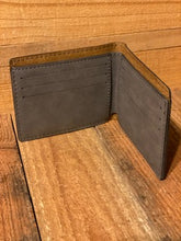 Load image into Gallery viewer, Leather Bi-fold Wallet