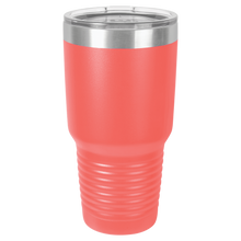 Load image into Gallery viewer, Engraved 30oz Tumbler w/ Engraved Name - Masculine Font Options