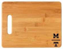 Load image into Gallery viewer, Personalized Bamboo Cutting Board