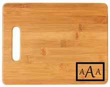 Load image into Gallery viewer, Personalized Bamboo Cutting Board