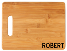 Load image into Gallery viewer, Personalized Bamboo Cutting Board