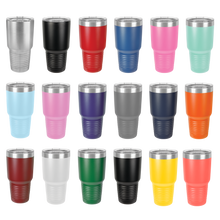 Load image into Gallery viewer, Engraved 30oz   Tumbler w/ Engraved Name - Masculine Font Options
